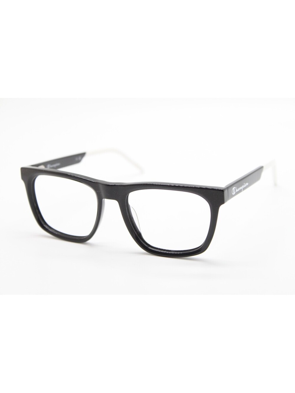 NEW CHAMPION GUSA103 C01 BLACK WHITE AUTHENTIC EYEGLASSES 53-20